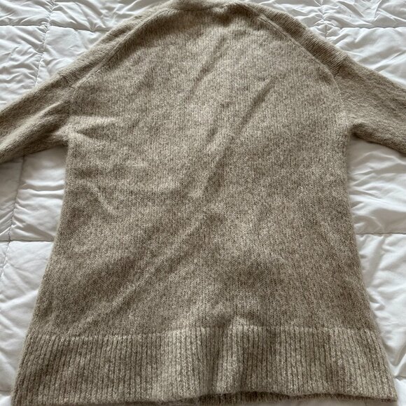 COS – LONG WOOL-ALPACA CARDIGAN - Picture 10 of 10